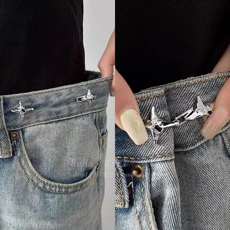 Novor Adjustable Four-Pointed Star Waist Buckle