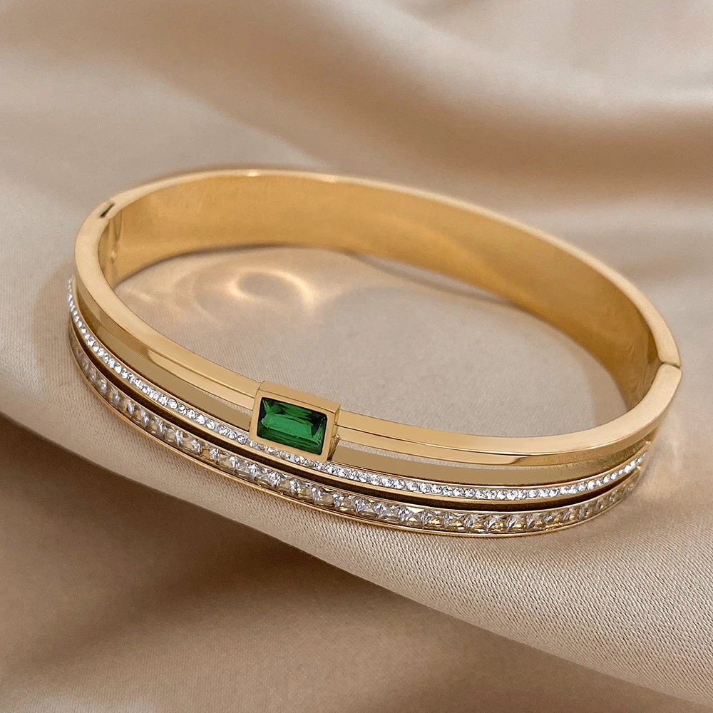 Novor Luxury Stainless Steel Cuff Bracelet