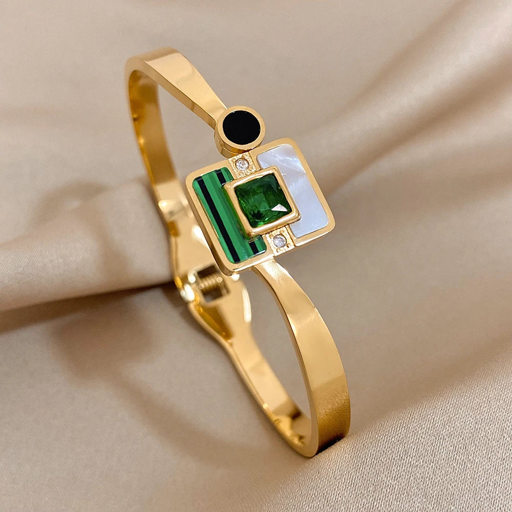 Novor Luxury Stainless Steel Cuff Bracelet