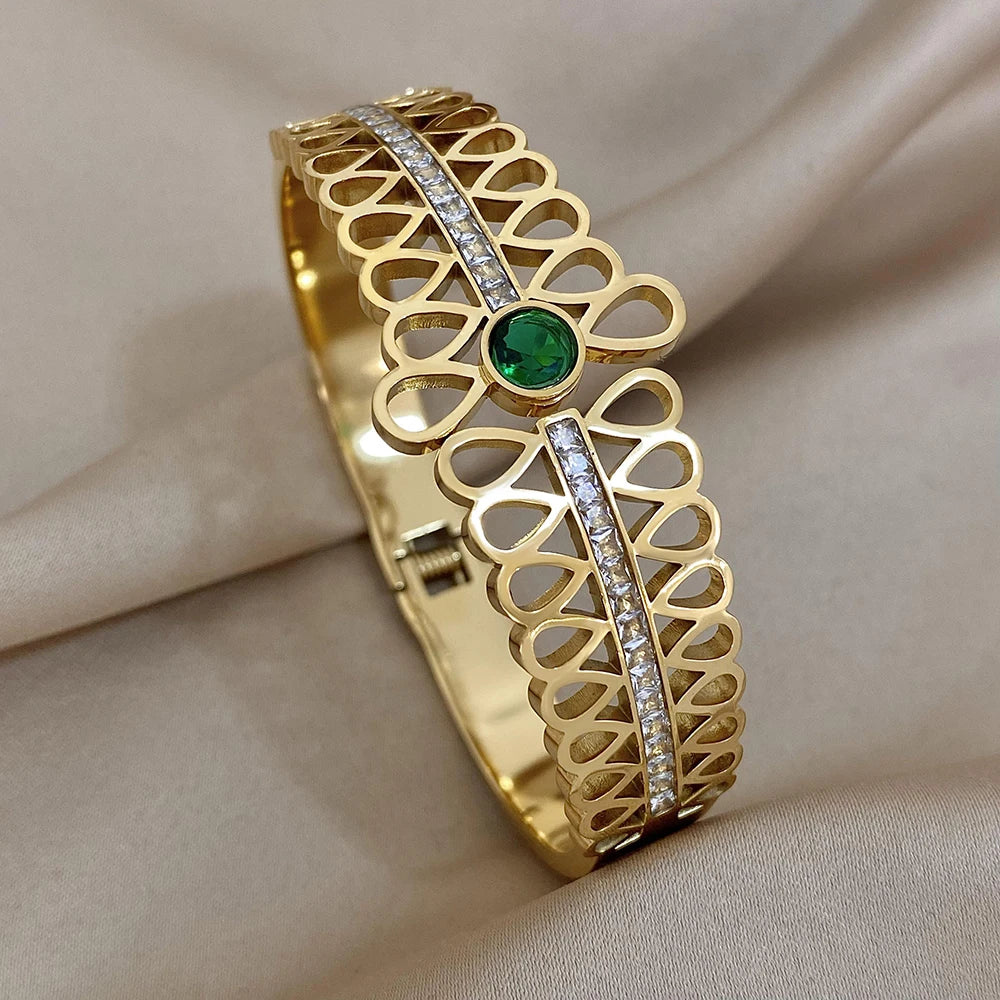 Novor Luxury Stainless Steel Cuff Bracelet