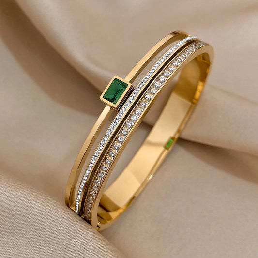 Novor Luxury Stainless Steel Cuff Bracelet