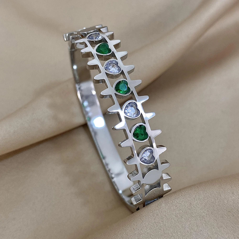 Novor Luxury Stainless Steel Cuff Bracelet