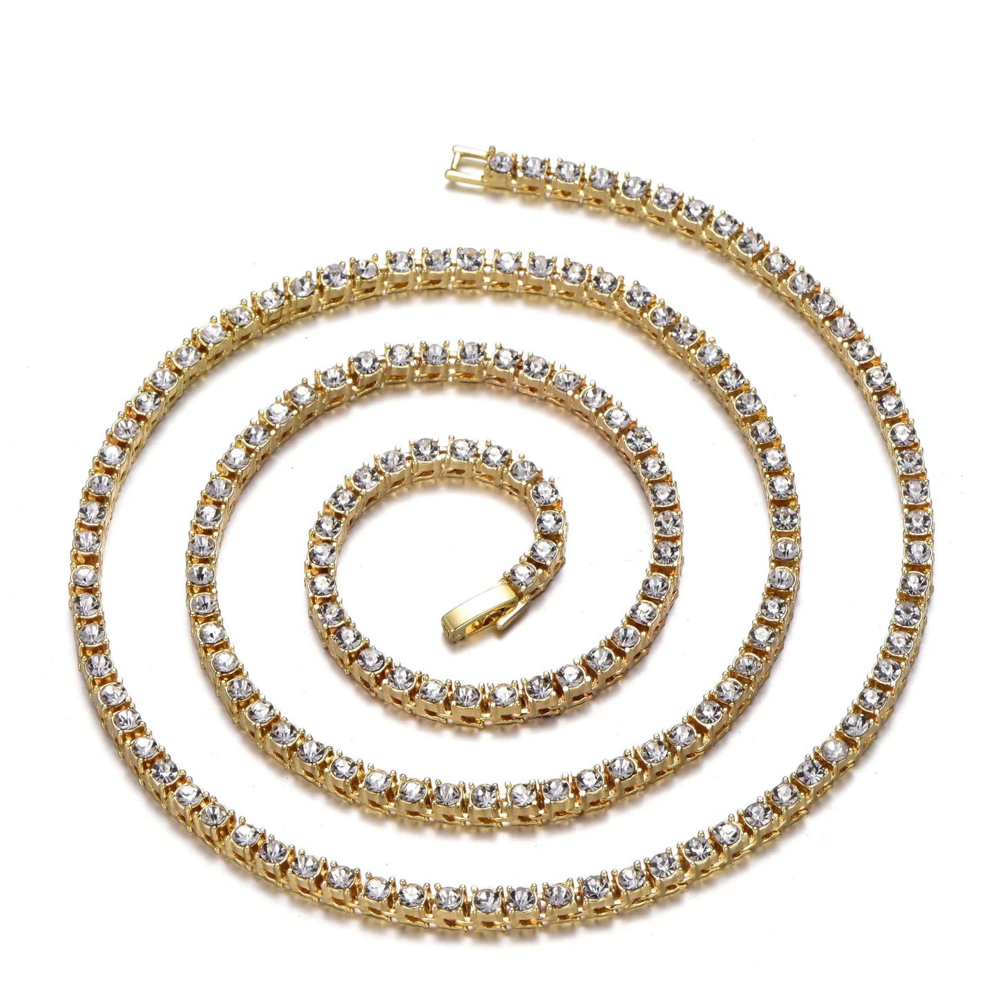 Novor 4MM Iced Out Tennis Chain