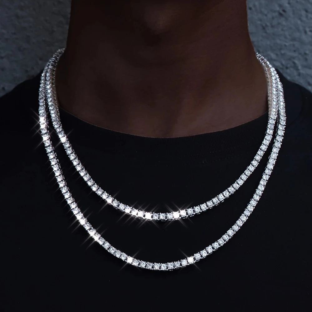 Novor 4MM Iced Out Tennis Chain