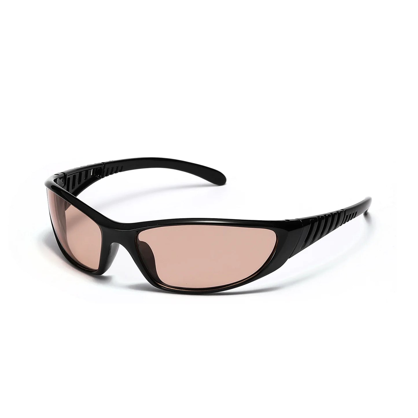 Novor Y2K Silver Futuristic Sunglasses