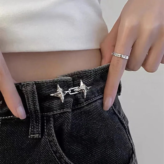 Novor Adjustable Four-Pointed Star Waist Buckle