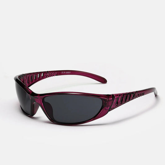 Novor Y2K Silver Futuristic Sunglasses