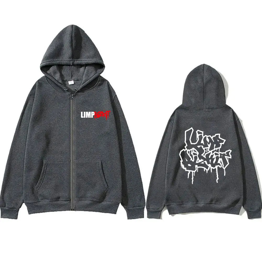 NOVOR x Limp Bizkit "$3 Bill" Vintage Zip Hoodie