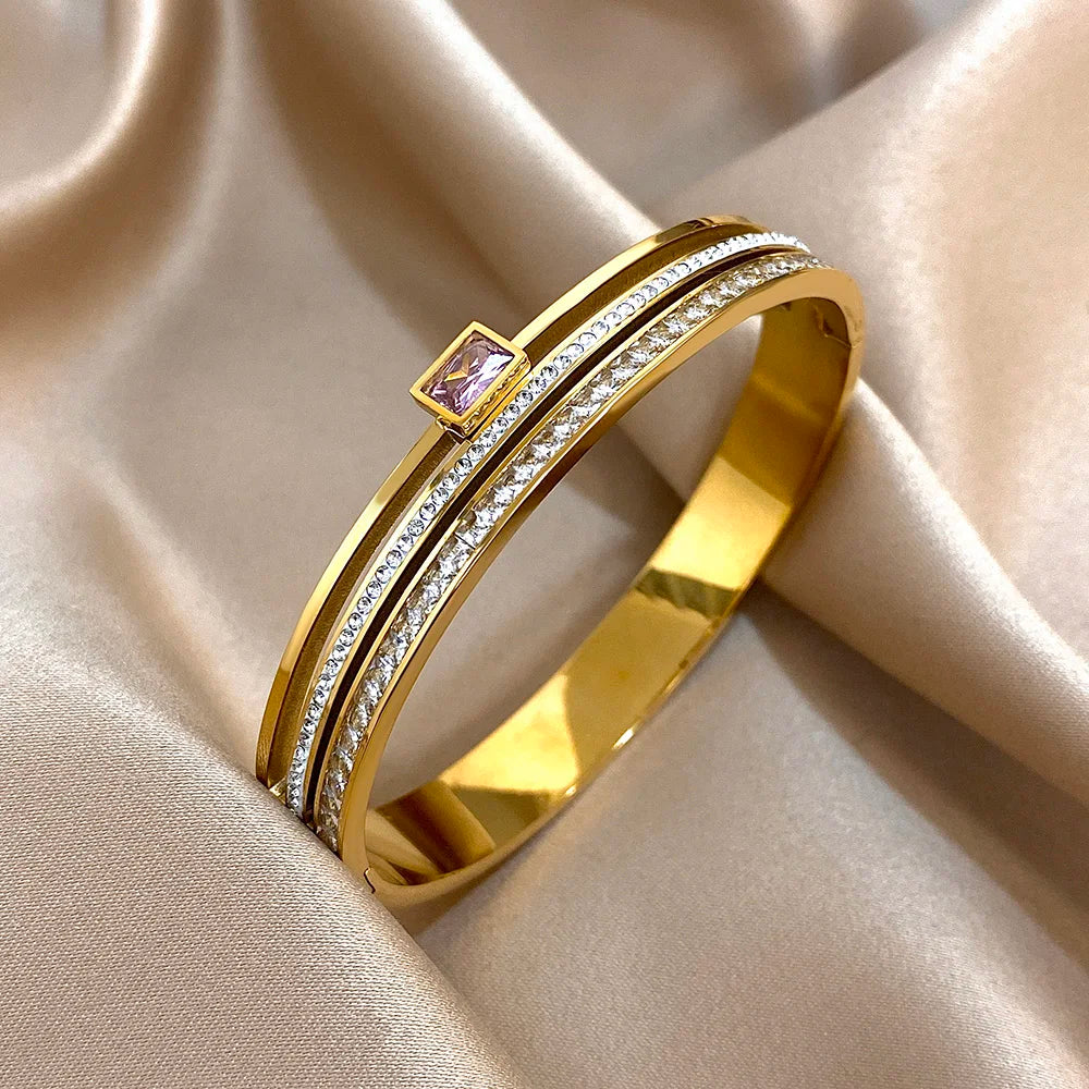 Novor Luxury Stainless Steel Cuff Bracelet