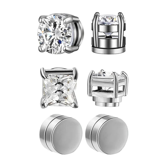 Novor Magnetic Crystal Ear Studs