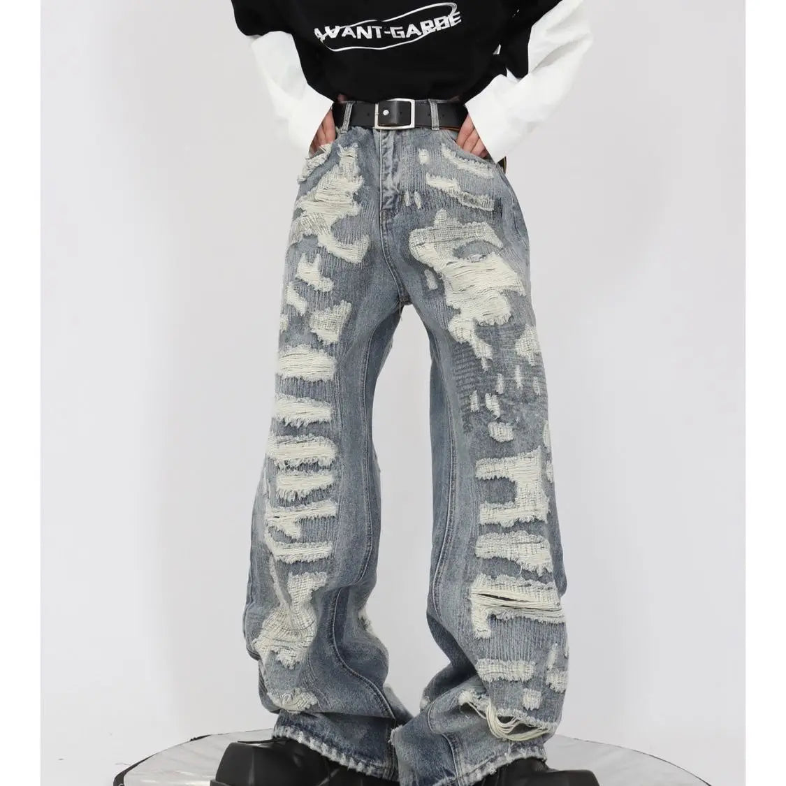 NOVOR High Street Destruction Jeans