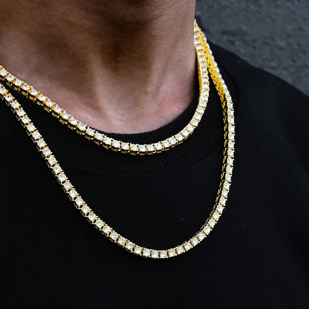 Novor 4MM Iced Out Tennis Chain