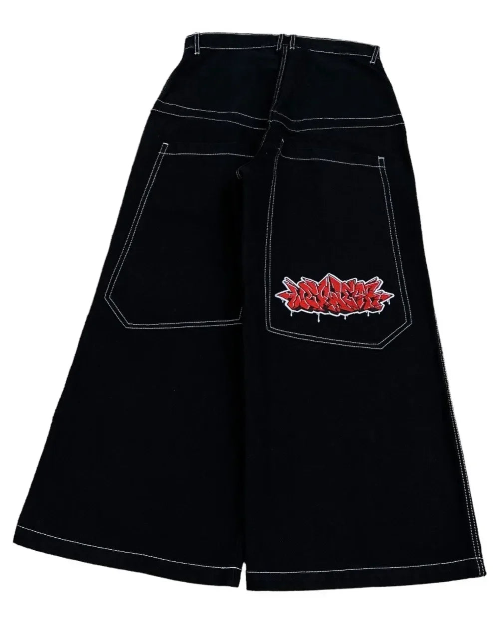 NOVOR Vintage Embroidered Baggy Jeans