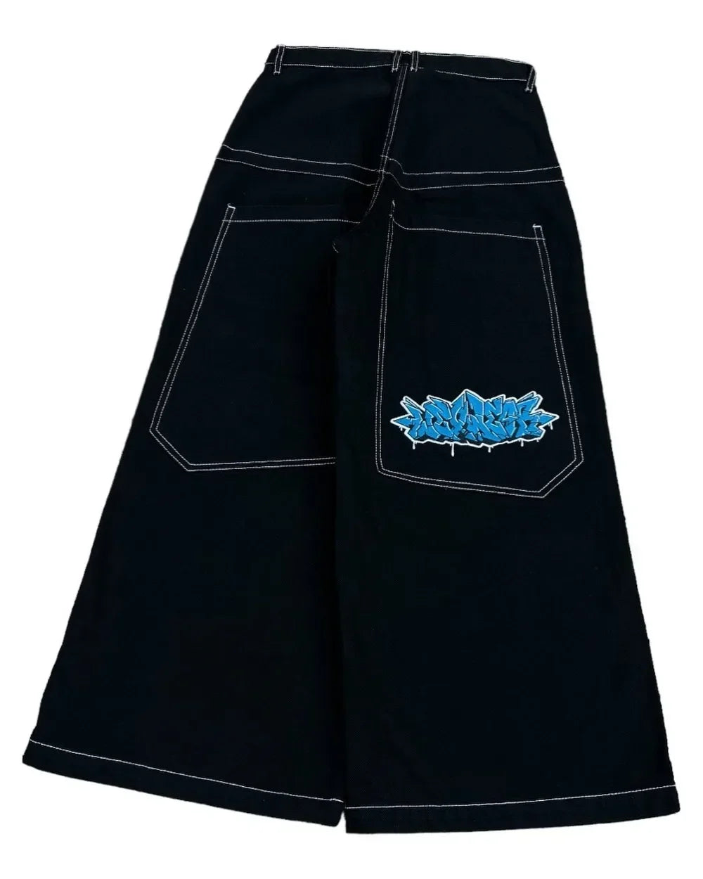 NOVOR Vintage Embroidered Baggy Jeans