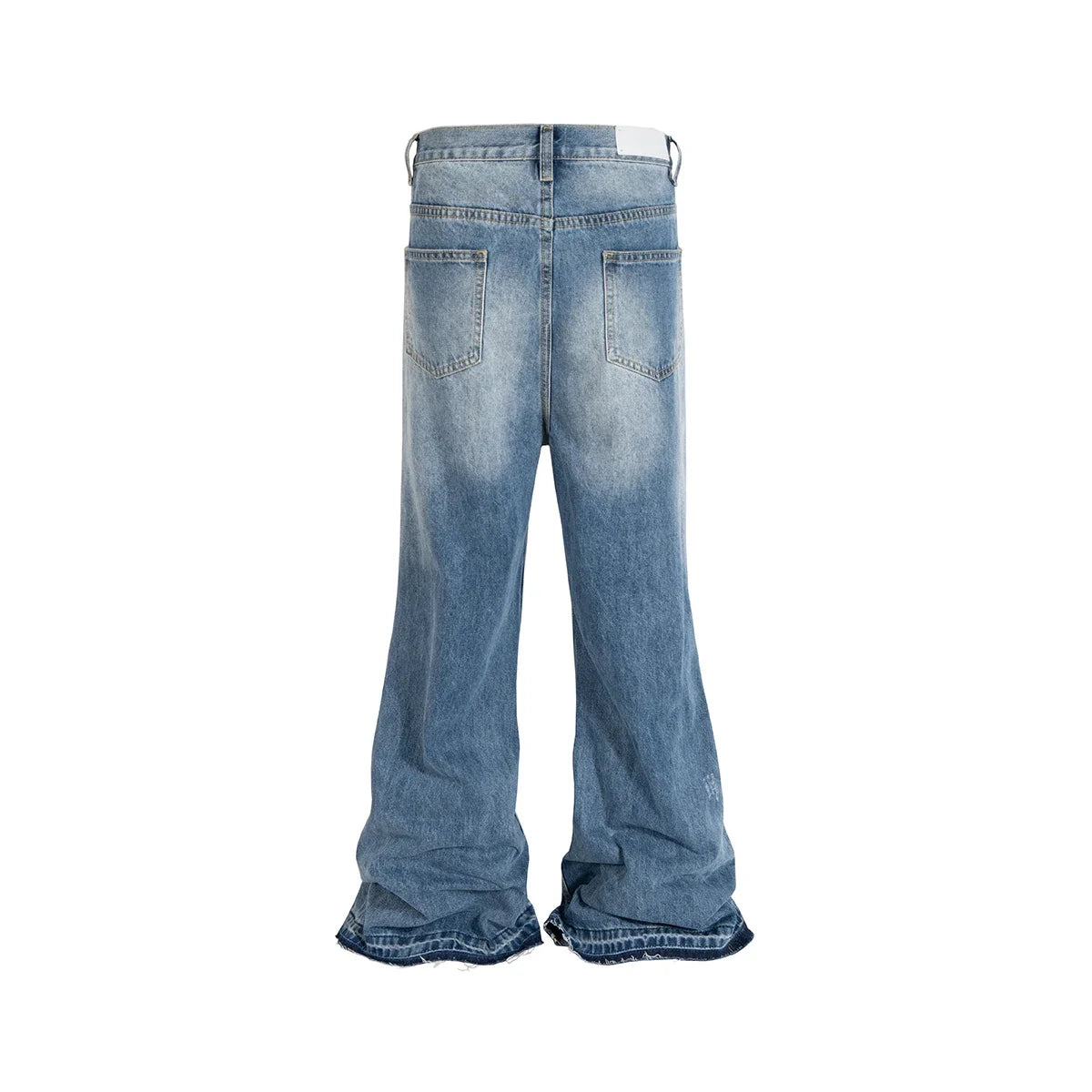 NOVOR VINTAGE RIPPED FLARE JEANS