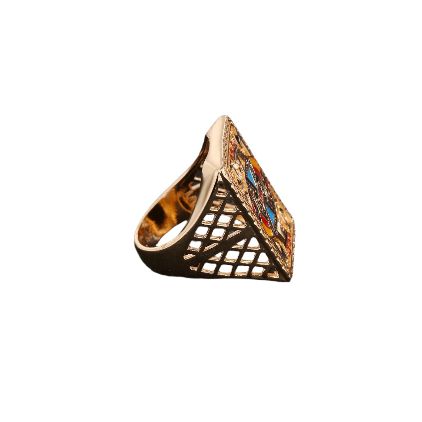 Novor Men's Black Jack Spade Ring