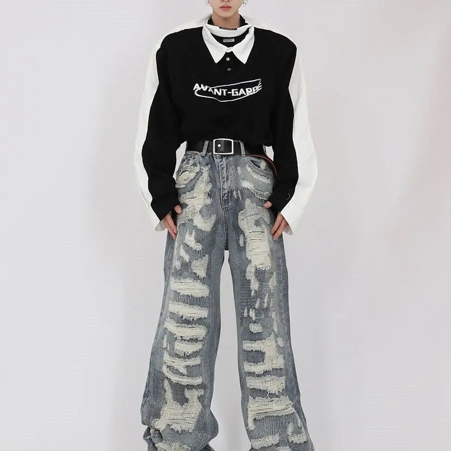 NOVOR High Street Destruction Jeans