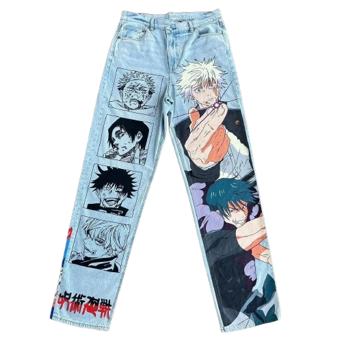 NOVOR "Anime Seduction" Baggy Jeans
