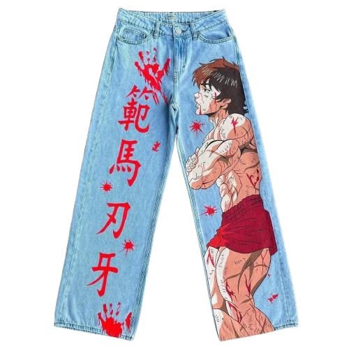 NOVOR "Anime Seduction" Baggy Jeans